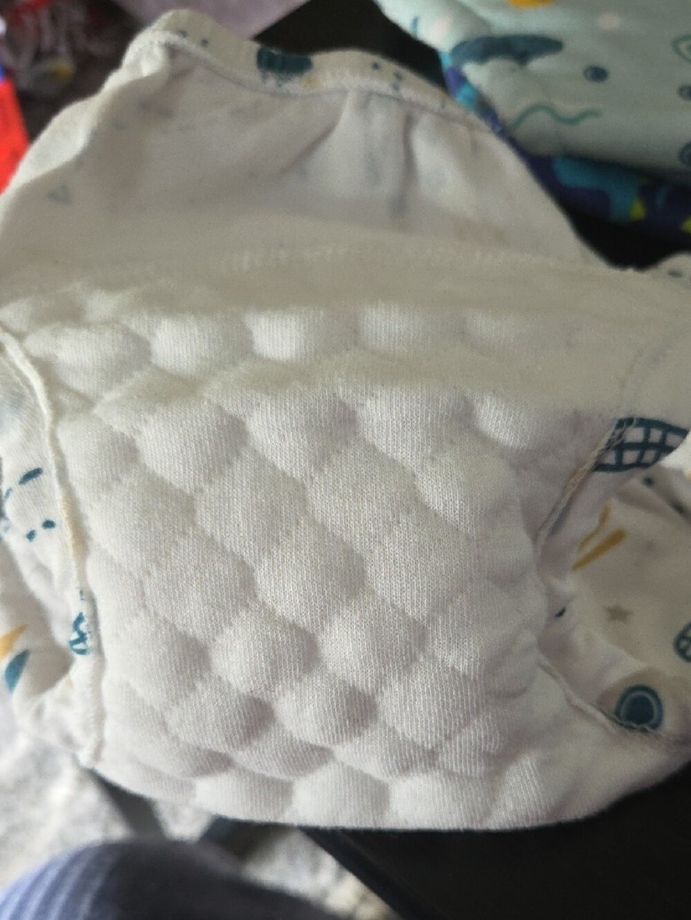 Upairy Kids Space & Animal Print Training Undies - White, Teal, Blue - Picture 4 of 7